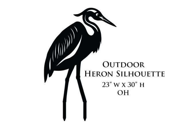 Outdoor Heron Silhouette