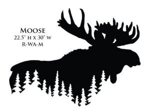 Raised Woodland Animal Art